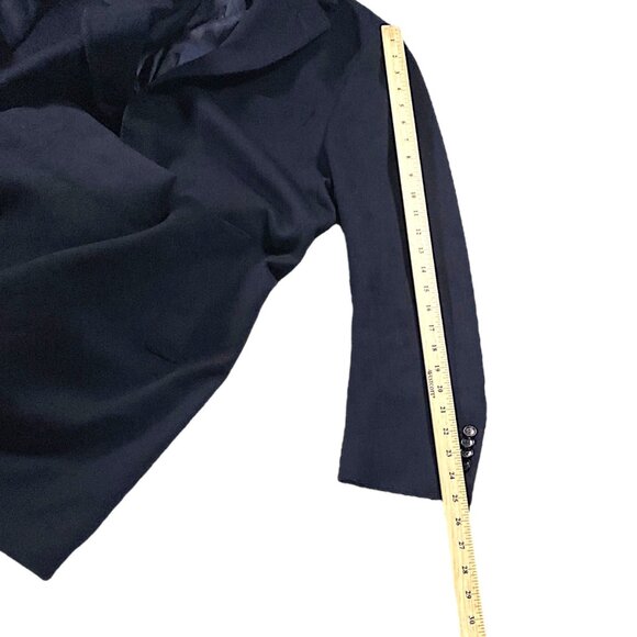SUITSUPPLY Coat Mens 44 Navy Pure Wool Classic Corporate Event Academia VICENZA - Picture 7 of 16